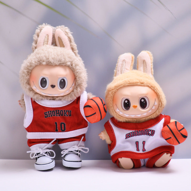 ⛹️‍♂️🐵 Labubu x Shohoku – Mini Slam Dunk Style! 🔴🏀✨