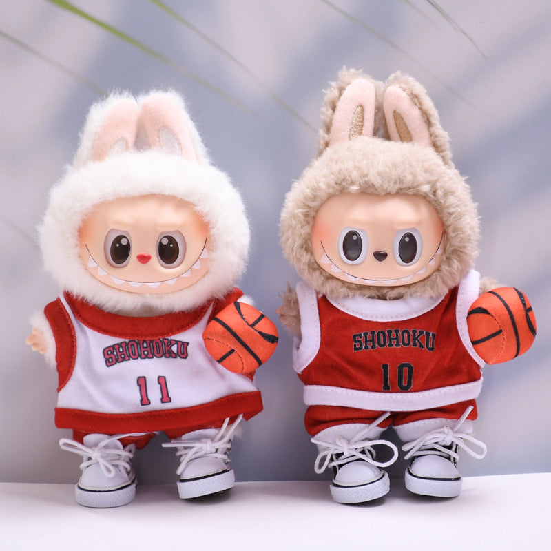 ⛹️‍♂️🐵 Labubu x Shohoku – Mini Slam Dunk Style! 🔴🏀✨