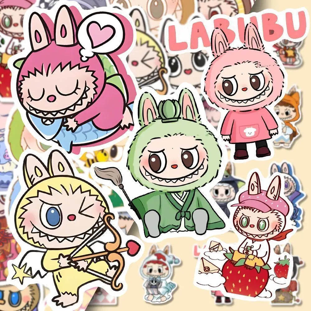 Labubu Waterproof Stickers!